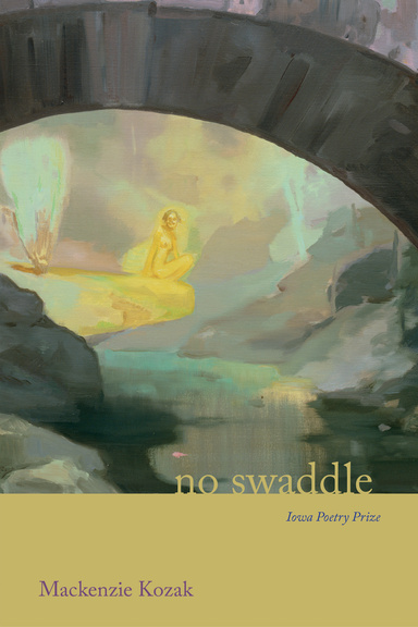cover with an olive painting of a woman in the distance