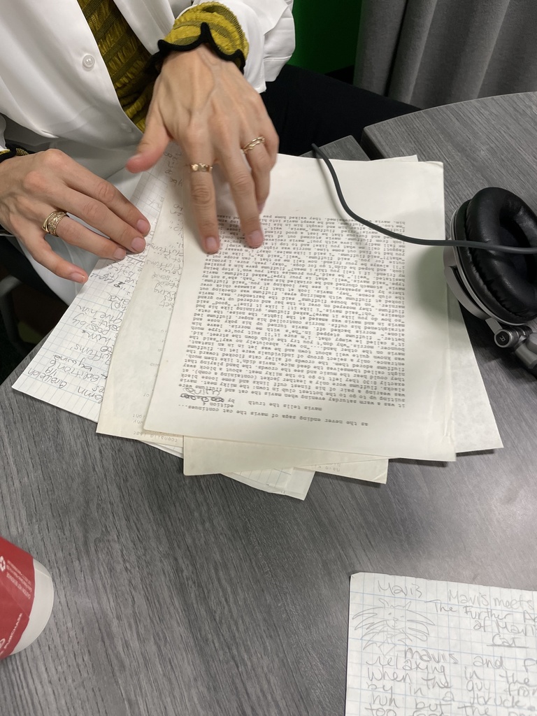a page from gina's story