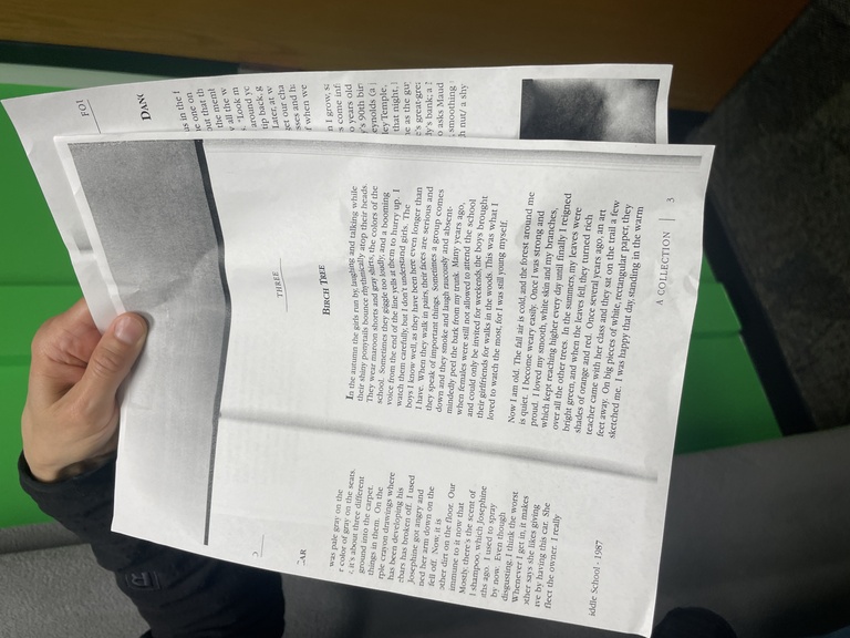 pages from curtis's piece from the past