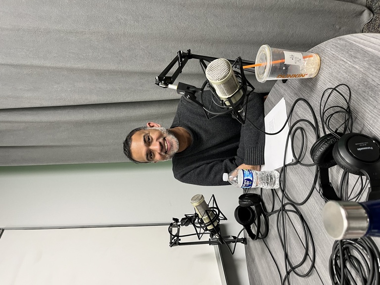 Srikanth Reddy in the studio!