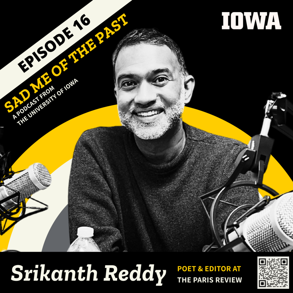 image skikanth reddy on the sad me of the past gold and black logo