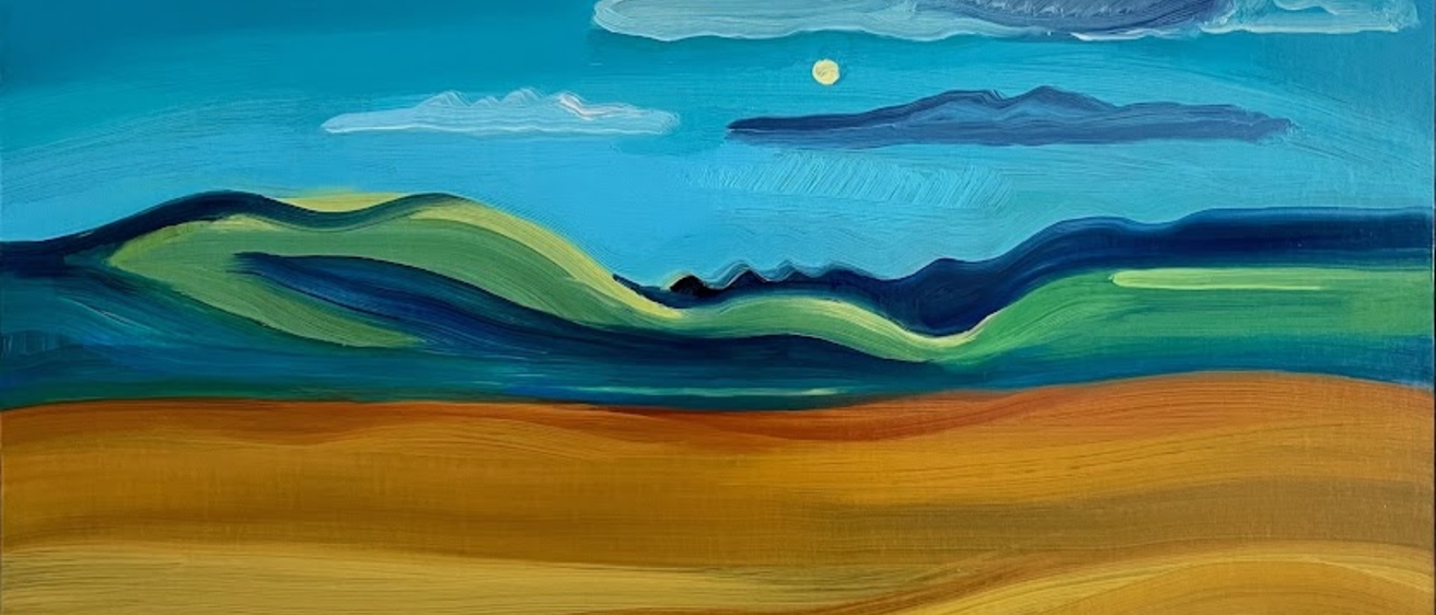 painting of a landscape