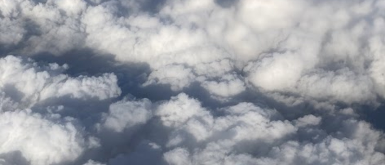 clouds from above