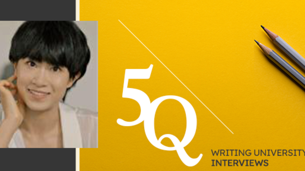 banner with picture of zhao