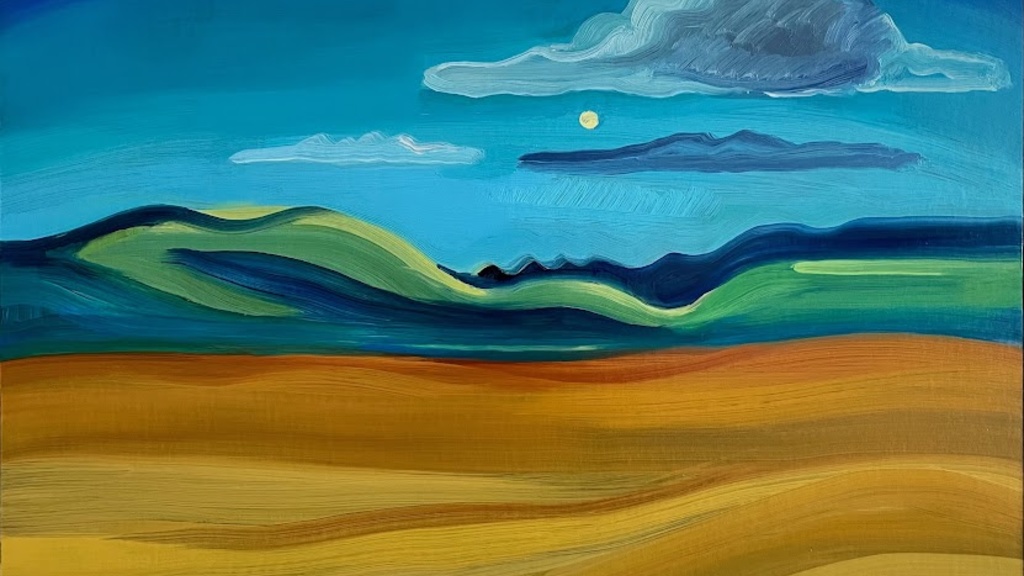 painting of a landscape