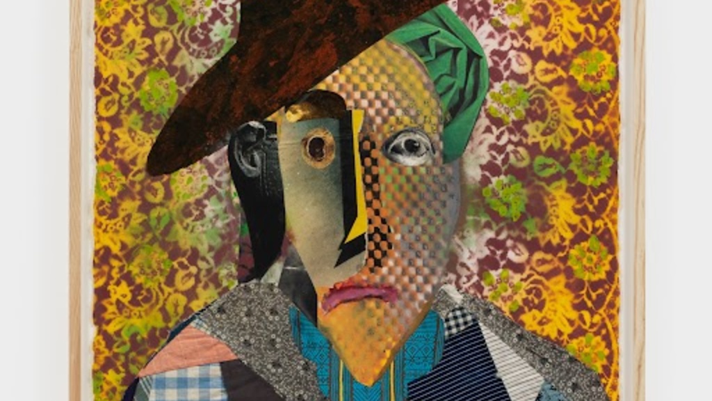 painting of a portrait of a man