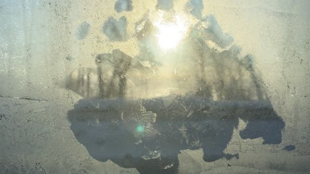 frozen window